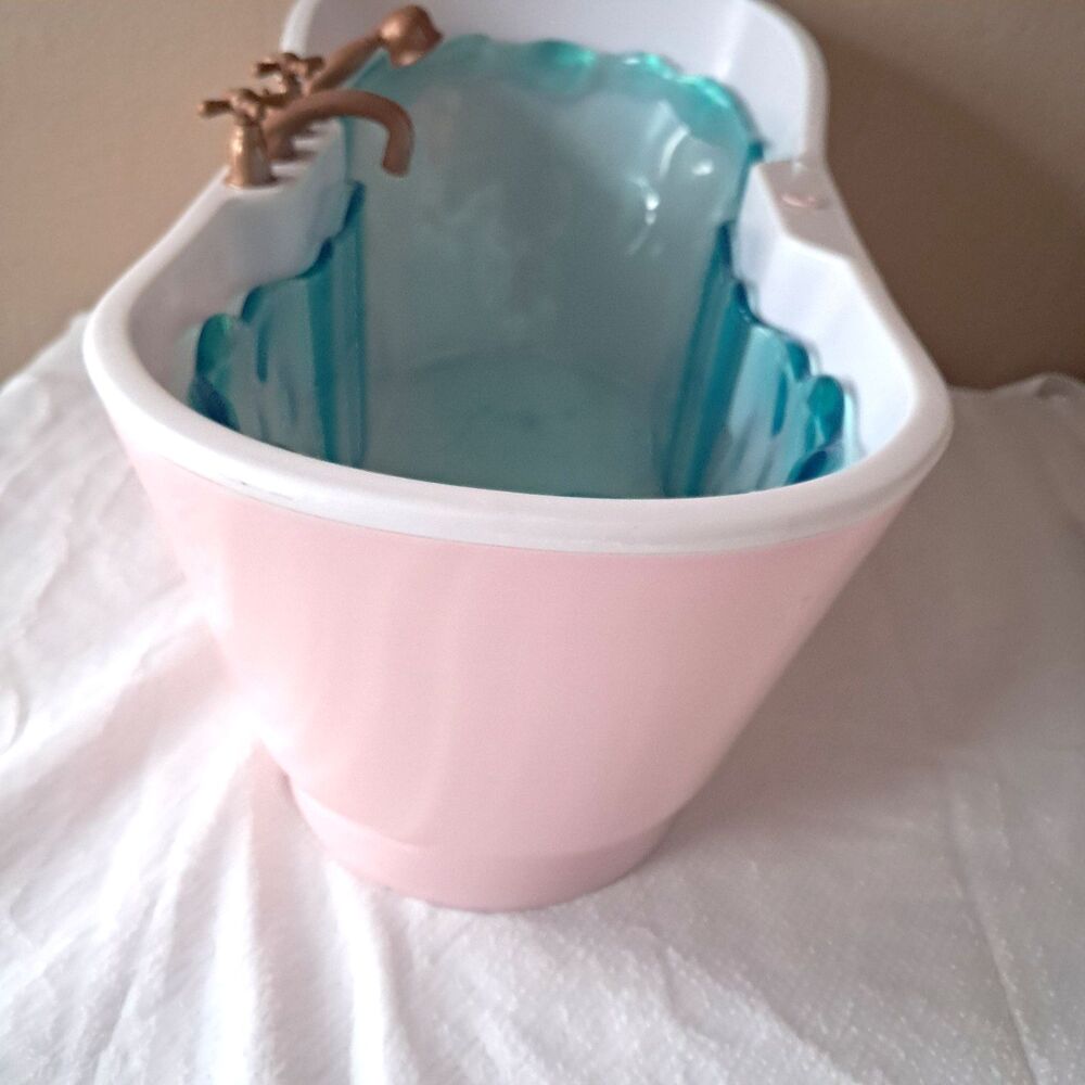 Our Generation Bathtub Bubbly Bath for 18” Dolls Toy Pink With Liner Sound Works - Picture 11 of 16